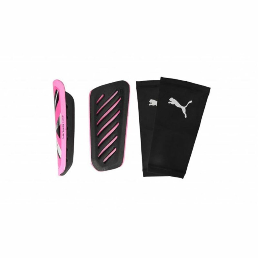 Benskinner til Fodbold Puma Ultra Light Sleeve Pink #2