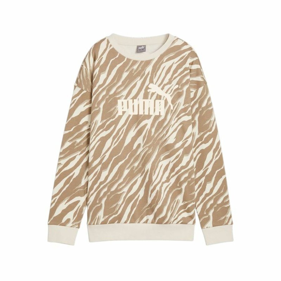 Sweaters uden Htte til Kvinder Puma Essentials+ Animal Aop Crew Fl Mujer #1