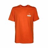 Kortrmet T-shirt til Mnd Puma Chilli Powder Orange #1