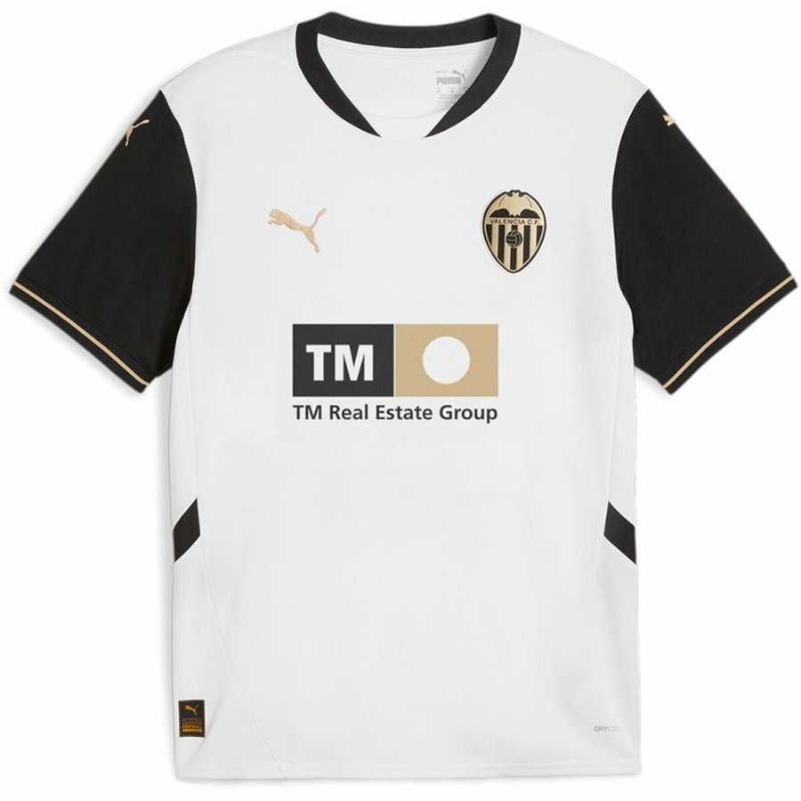 Kortrmet fodboldtrje til mnd Puma Valencia C.F. Home Replica #1
