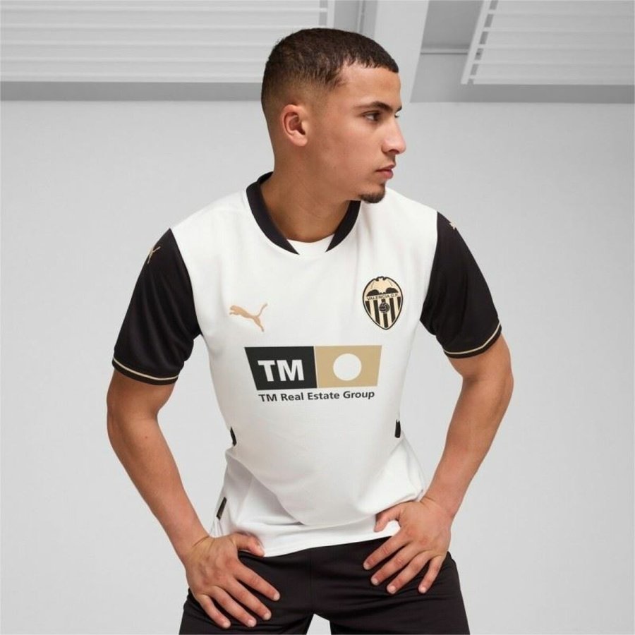 Kortrmet fodboldtrje til mnd Puma Valencia C.F. Home Replica #5