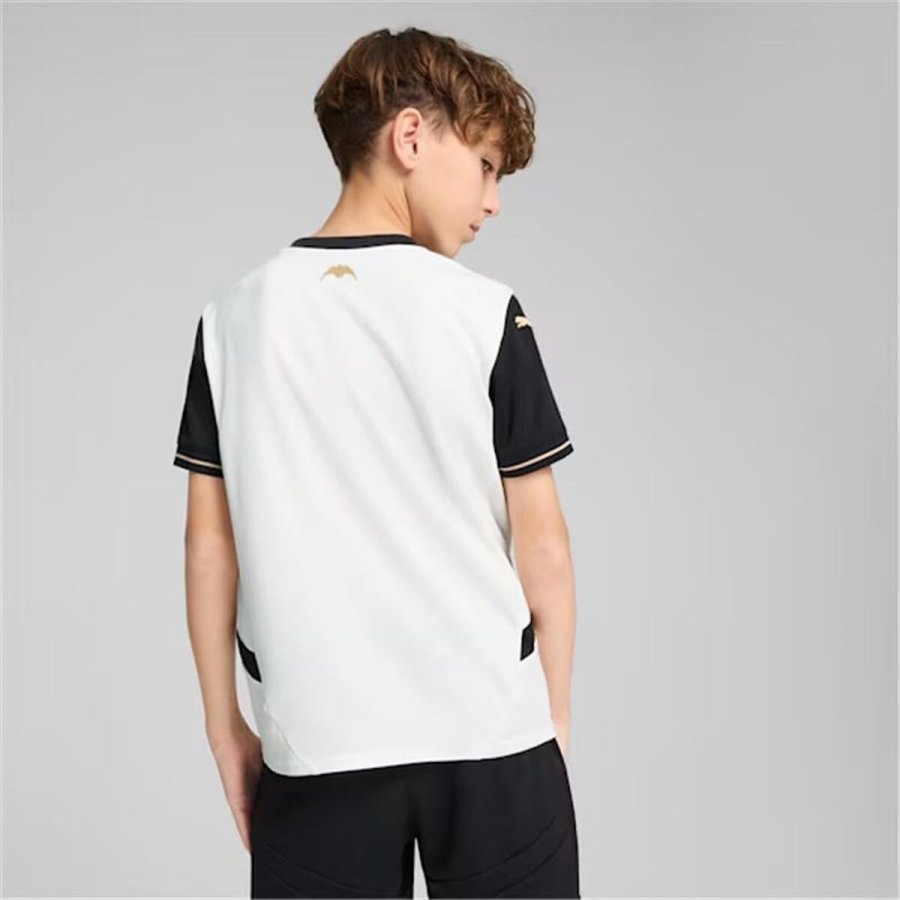 Kort�rmet fodboldtr�je til b�rn Puma Valencia C.F. Home Replica #4