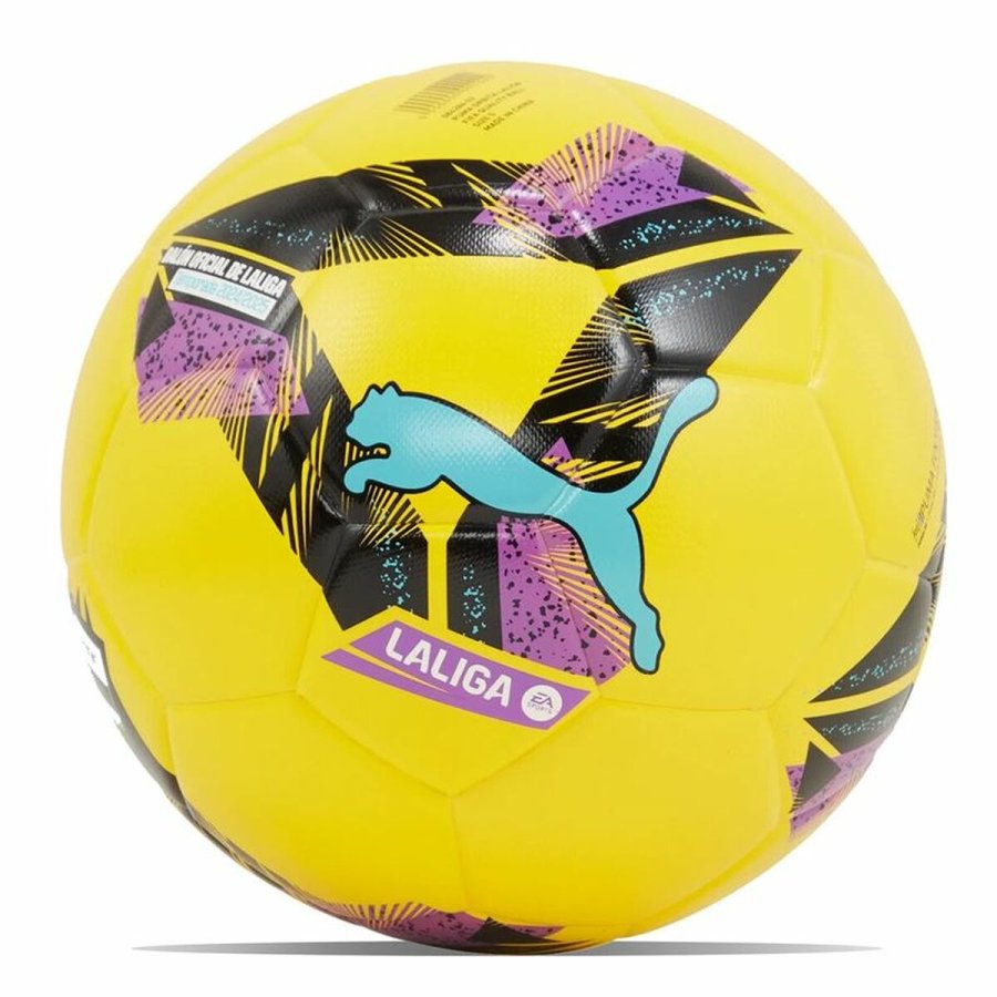 Fodbold Puma Orbita Laliga 1 Gul Strrelse 5 #1