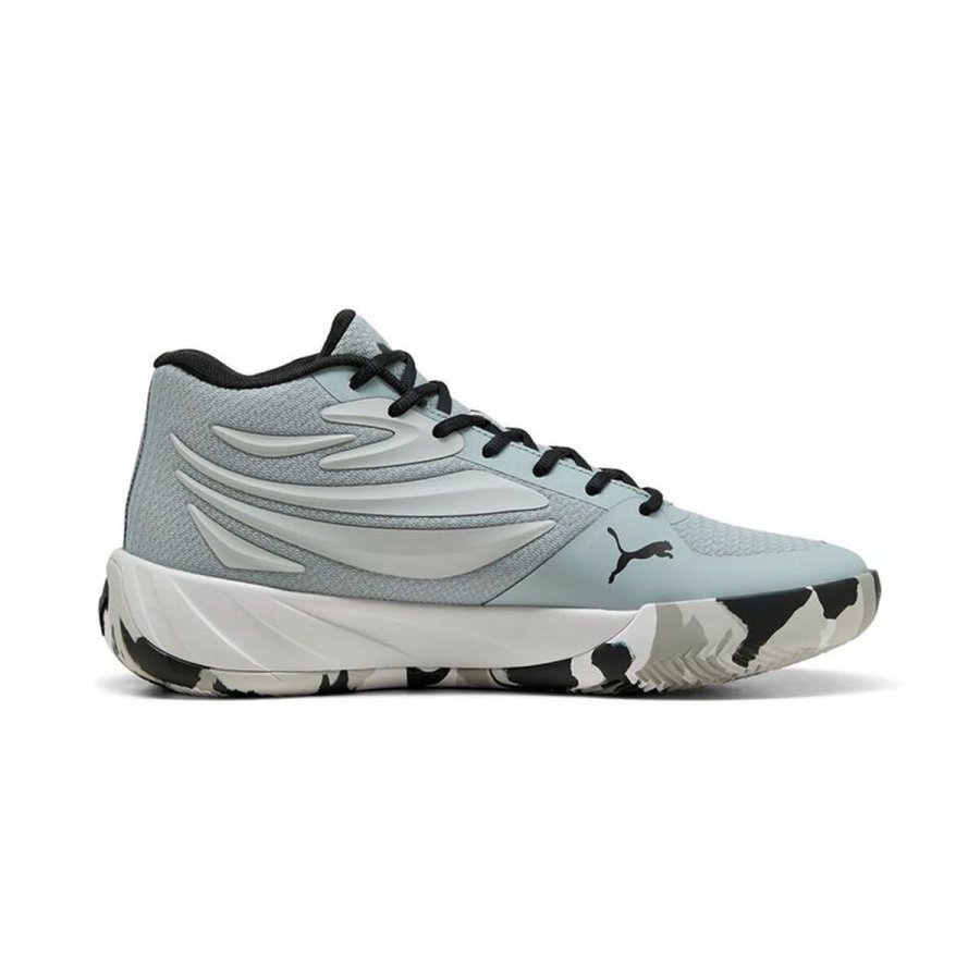 Basketballsko til voksne Puma Court Pro Marble Cool Mid #1