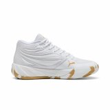Basketballsko til voksne Puma Court Pro Marble Hvid #1