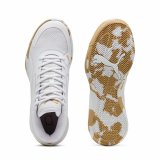 Basketballsko til voksne Puma Court Pro Marble Hvid #3