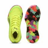 Basketballsko til voksne Puma Court Pro Marble Gul #3