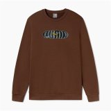 Sweaters uden Htte til Mnd Puma Essentials+ Graphic Crew Fl Hombre Brun #1