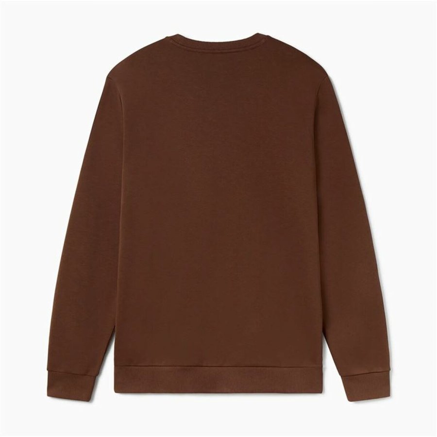 Sweaters uden Htte til Mnd Puma Essentials+ Graphic Crew Fl Hombre Brun #2