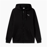 Httetrje til Mnd Puma Essentials+ Graphic Hoodie Fz Sort #1