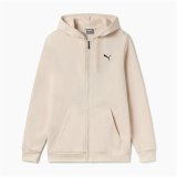 Httetrje til Mnd Puma Essentials+ Graphic Hoodie Fz Beige #1