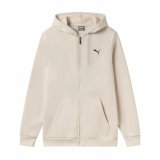 Httetrje til Mnd Puma Essentials+ Graphic Hoodie Fz Beige #3