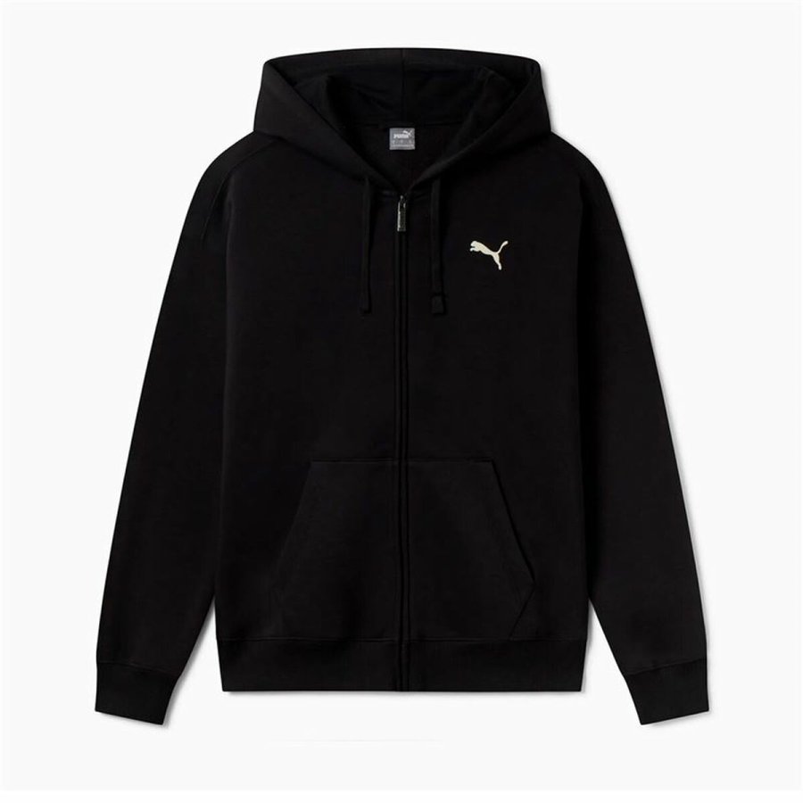 Httetrje til Kvinde Puma Puma Script Hoodie Fz Fl #1