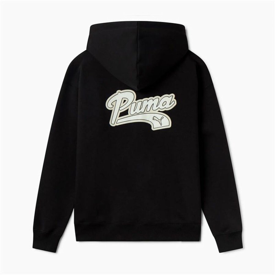 Httetrje til Kvinde Puma Puma Script Hoodie Fz Fl #2