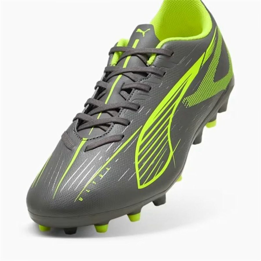 Voksen fodboldstvler Puma Ultra 5 Play Mg Mrkegr #4