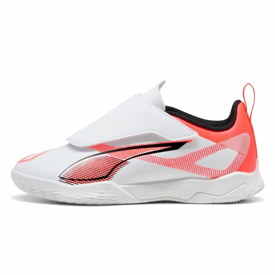 Indendrs fodboldstvler til brn Puma Ultra 5 Play V It Hvid #2
