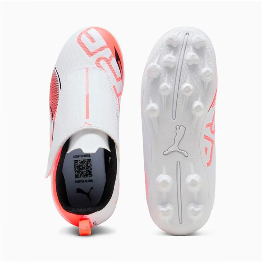 Fodboldstvler til brn Puma Hvid #3