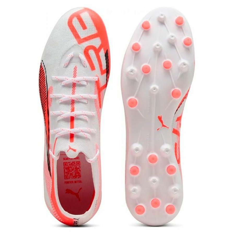 Voksen fodboldstvler Puma Ultra 5 Pro Mg Hvid #3