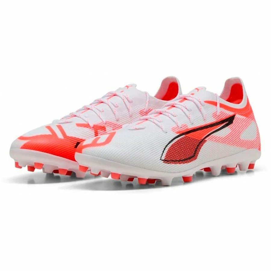 Voksen fodboldstvler Puma Ultra 5 Pro Mg Hvid #4