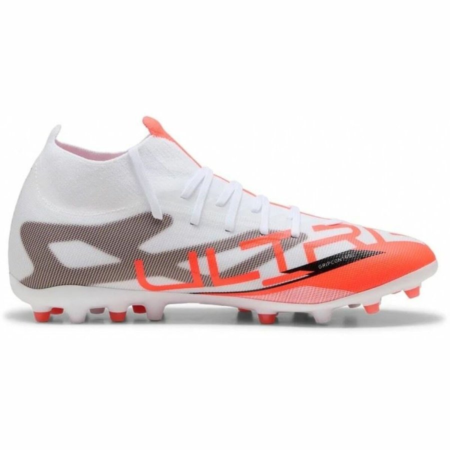 Voksen fodboldstvler Puma Ultra 5 Match+ Mg Hvid #1