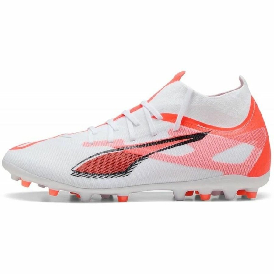 Voksen fodboldstvler Puma Ultra 5 Match+ Mg Hvid #2