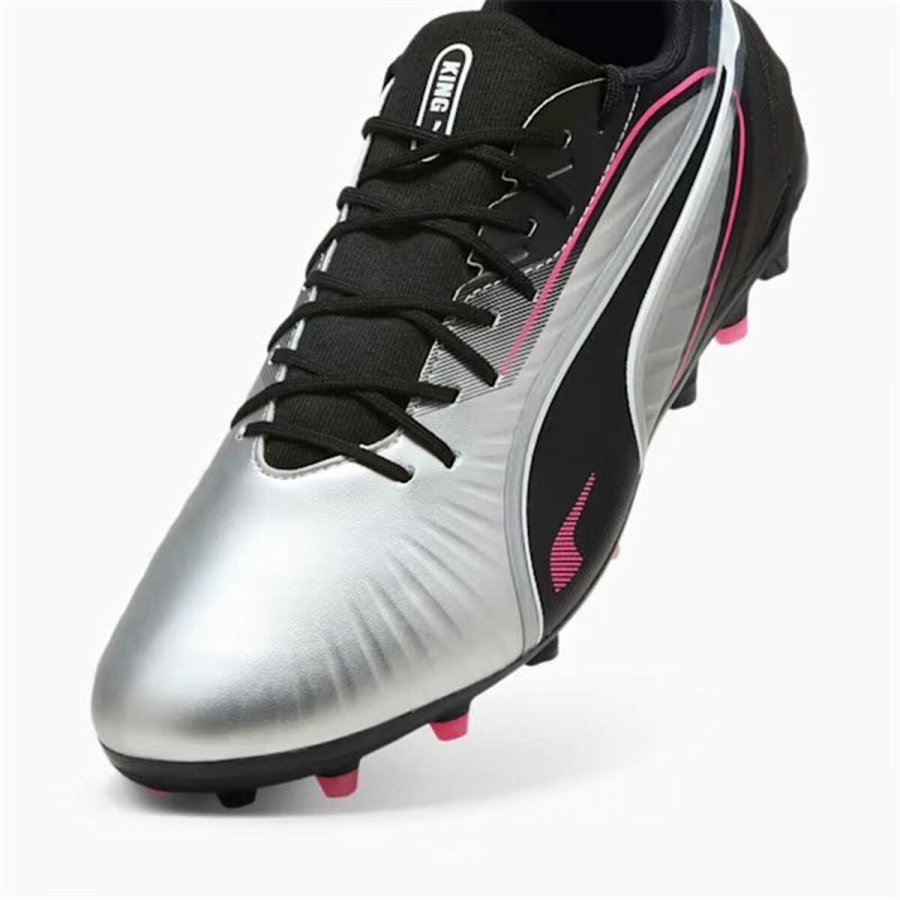 Voksen fodboldstvler Puma King Match Mg Sort #4