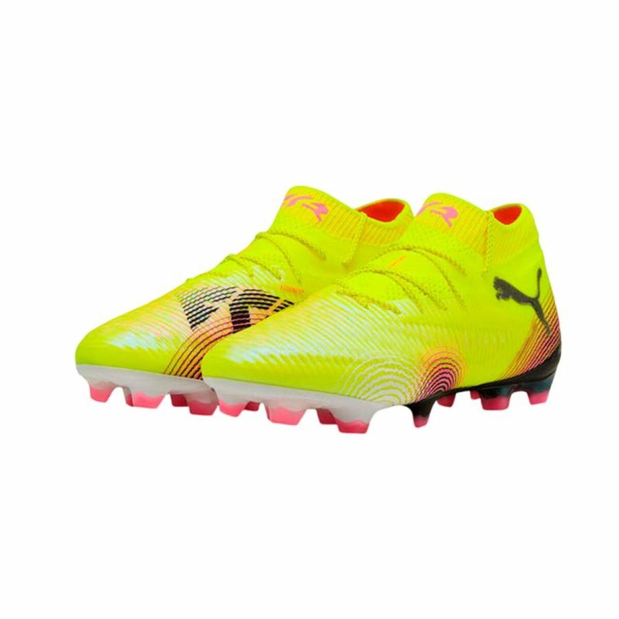 Voksen fodboldstvler Puma Future 8 Ultimate Fg Gul #4