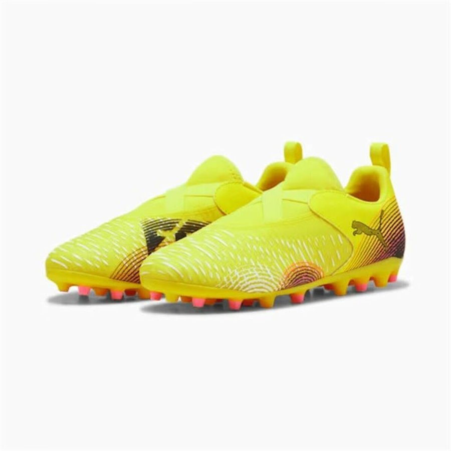 Voksen fodboldstvler Puma Future 8 Match Ll Mg Gul #6