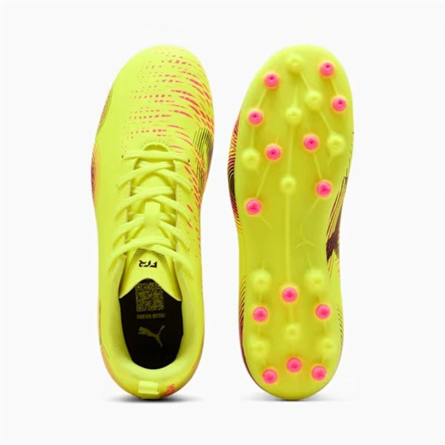 Voksen fodboldstvler Puma Future 8 Play Mg Gul #3