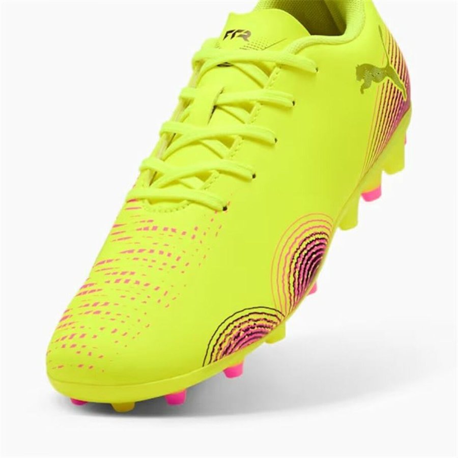 Voksen fodboldstvler Puma Future 8 Play Mg Gul #4