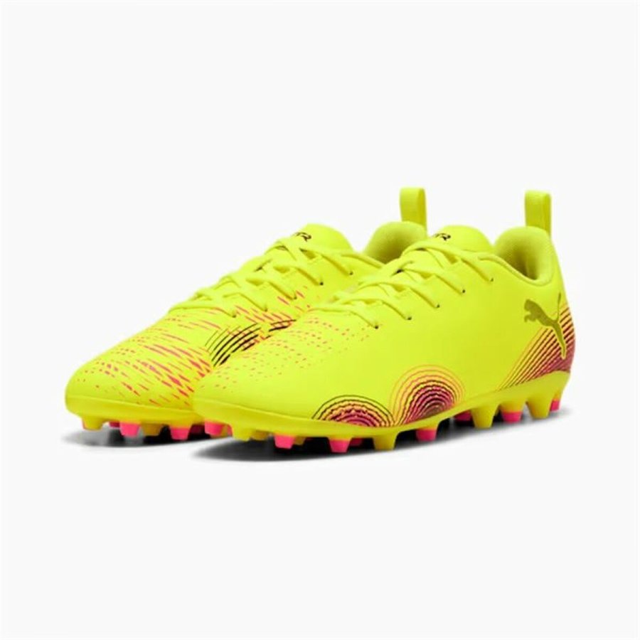Voksen fodboldstvler Puma Future 8 Play Mg Gul #6