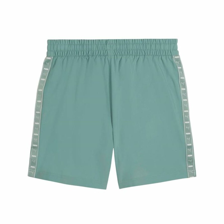 Bukser Puma Essentials Tape Woven Gr�n #2