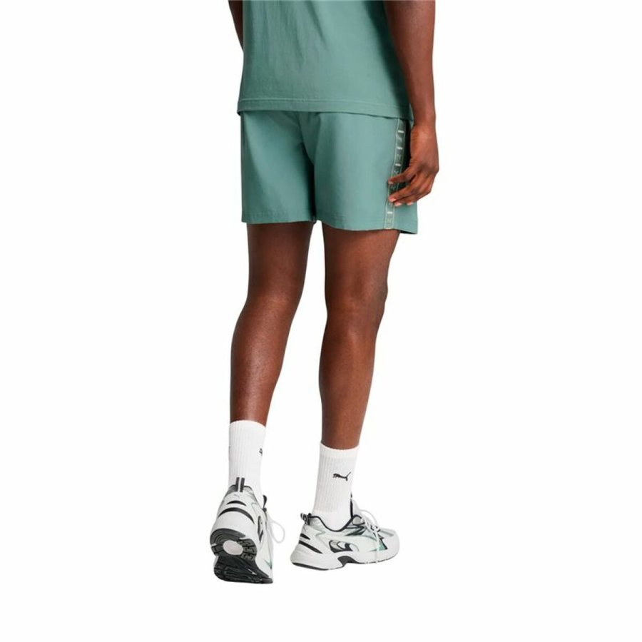 Bukser Puma Essentials Tape Woven Gr�n #4
