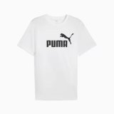 Kort�rmet T-shirt til M�nd Puma ESS No. 1 Logo Tee C/O 682532 02 Hvid #1