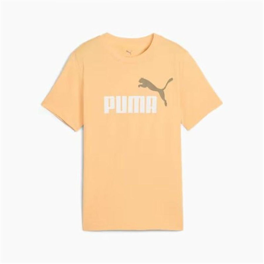 B�rne Kort�rmet T-shirt Puma Essentials 2 Beige #2