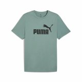 Kort�rmet T-shirt til M�nd Puma Essentials  Gr�n #1