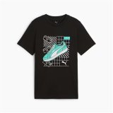 B�rne Kort�rmet T-shirt Puma Graphics Sort #1