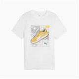 B�rne Kort�rmet T-shirt Puma Puma Graphics IV B Hvid #2