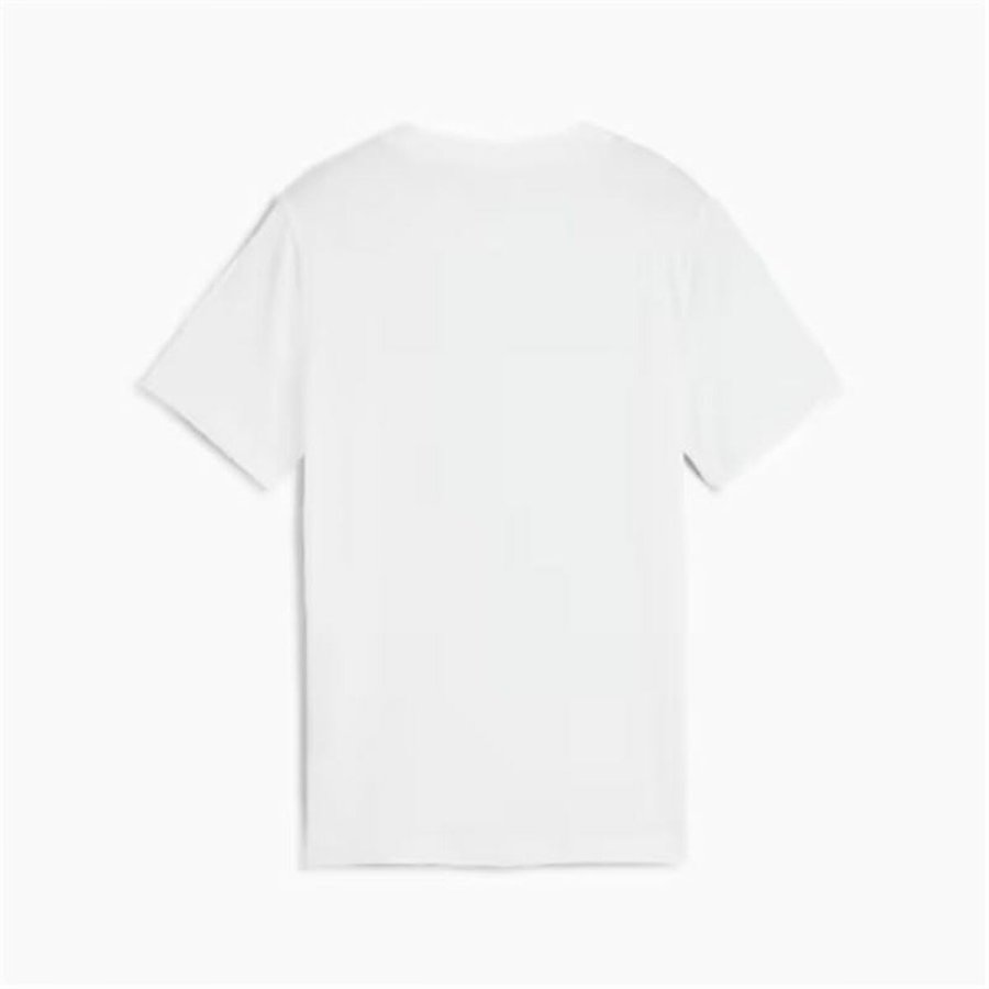 B�rne Kort�rmet T-shirt Puma Puma Graphics IV B Hvid #3