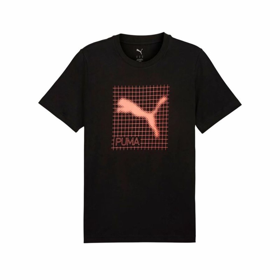 Kort�rmet T-shirt til M�nd Puma Tech Graphic #1