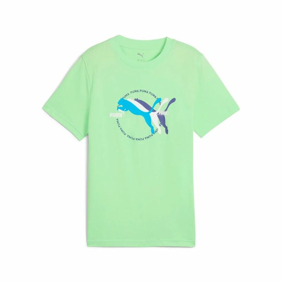 B�rne Kort�rmet T-shirt Puma Graphics Iii B #1