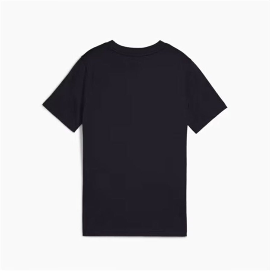 B�rne Kort�rmet T-shirt Puma Puma Graphics IV Marinebl� #2