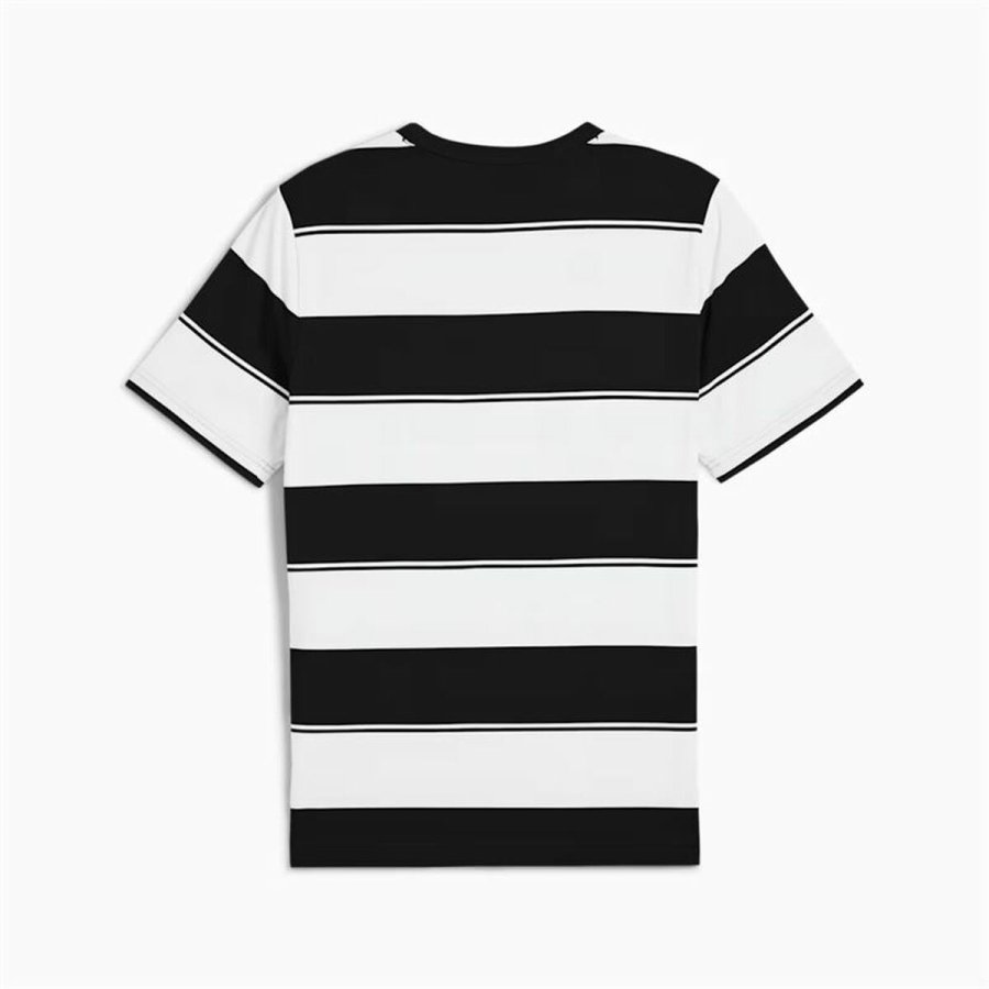 Kort�rmet T-shirt til M�nd Puma Class Striped T Sort #2