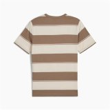 Kort�rmet T-shirt til M�nd Puma Class Striped T #2