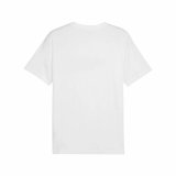 Kort�rmet T-shirt til M�nd Puma Essentials Hvid #2