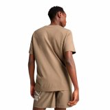 Kort�rmet T-shirt til M�nd Puma Essentials Logo Lab Summer Lys brun #4