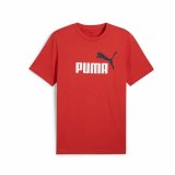 Kort�rmet T-shirt til M�nd Puma Essentials R�d #1