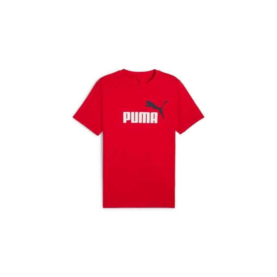 Kort�rmet T-shirt til M�nd Puma ESS 2 COLOR No. 1 Logo Tee C/O 684708 11 R�d #1