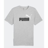 Kort�rmet T-shirt til M�nd Puma ESS 2 COLOR No. 1 Logo Tee C/O 684708 04 Gr� #2
