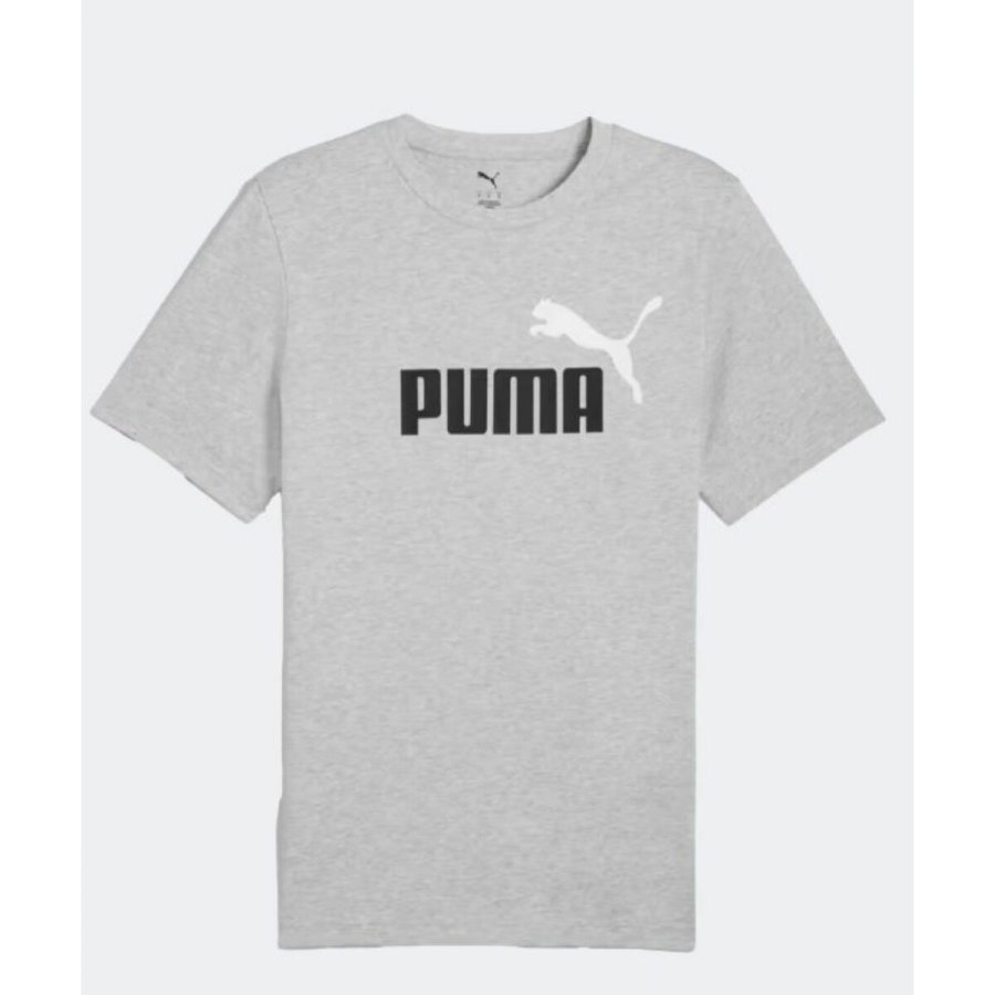 Kort�rmet T-shirt til M�nd Puma ESS 2 COLOR No. 1 Logo Tee C/O 684708 04 Gr� #2